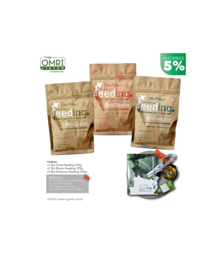 Pack Bio Feeding 125 gr - Green House
