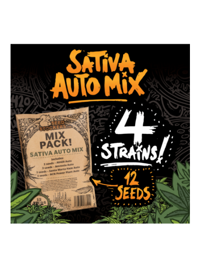 Sativa Auto Mix x12 - Seed...