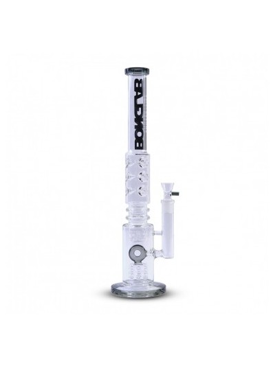 Bong The Trash Clear Black Big Logo - Bonglab